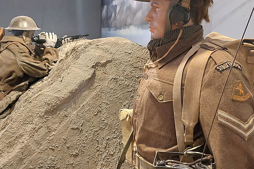 Regiment Stoottroepen dioramas